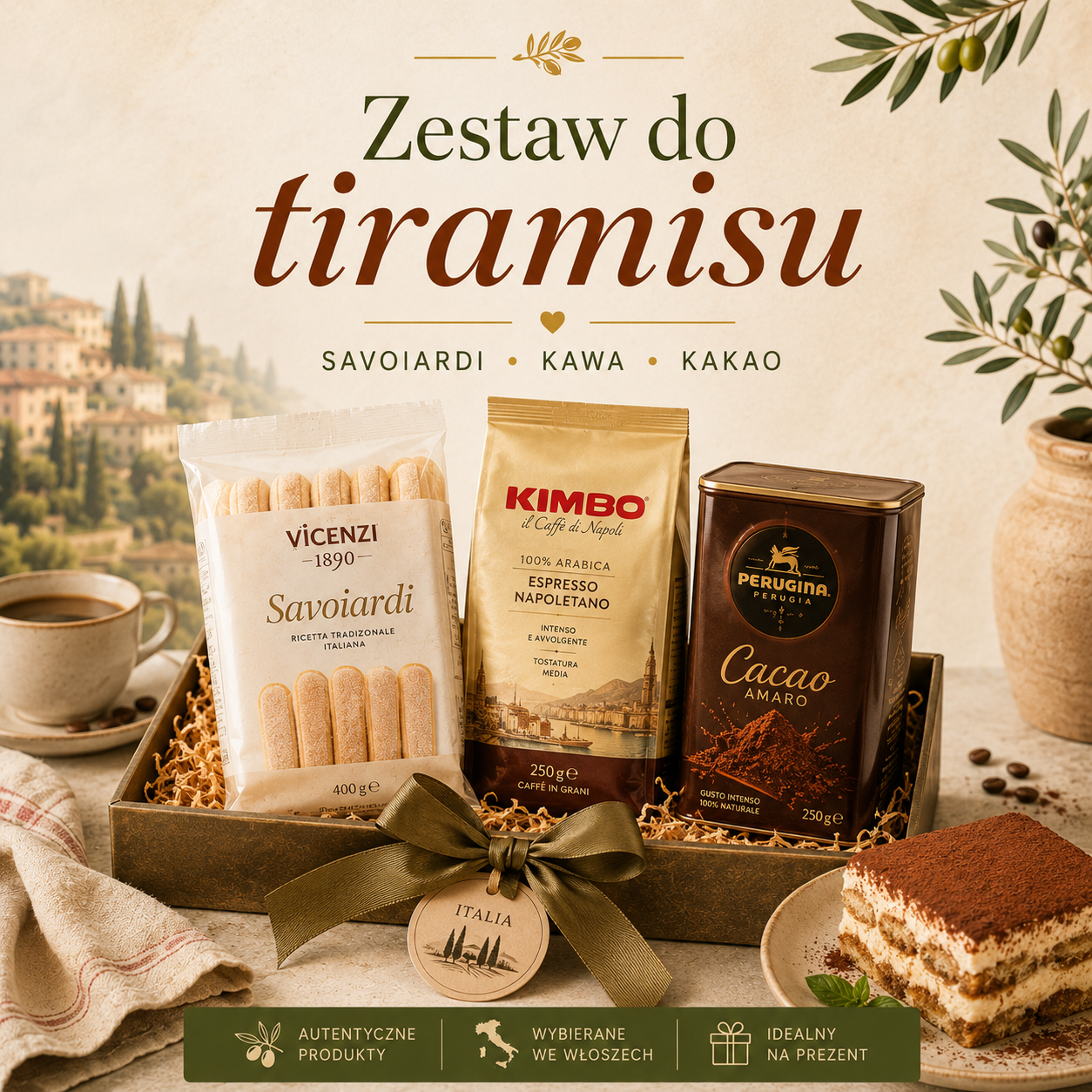 Zestaw do tiramisu